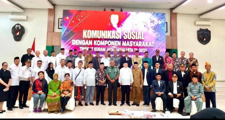 FKUB Jakarta Barat Ikuti Komunikasi Sosial Kodam Jaya
